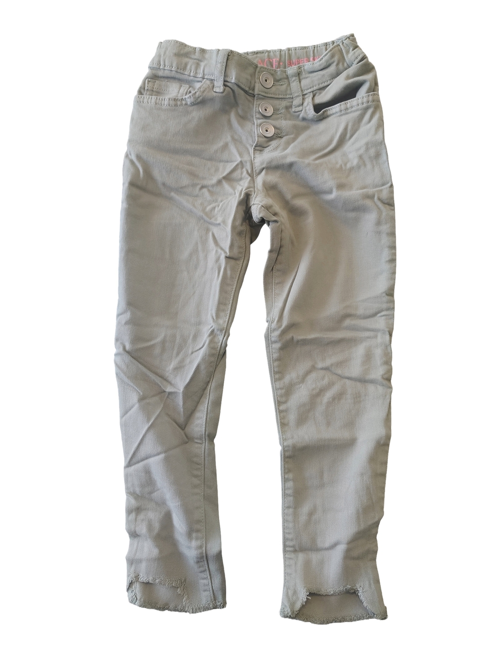 Place Girls Olive Slim Jeans Size 6
